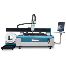 ADLT 1530 T Fiber Laser Tube and Sheet Cutting Machine