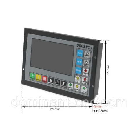 Standalone DDCS V3.1 controller, 3 axis control