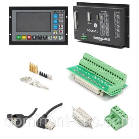 Standalone DDCS V3.1 controller, 3 axis control
