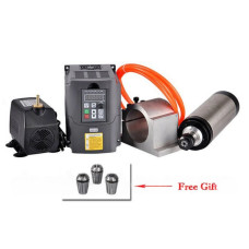 2.2 kw kit: spindle, inverter, water pump, bracket