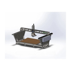Bridge saw with CNC "ADFMP" (5-axis)