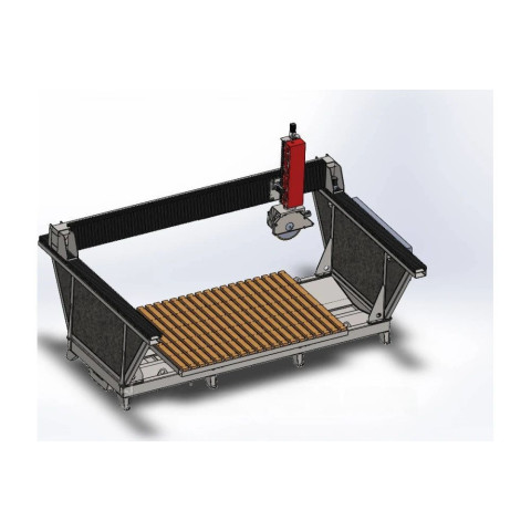 Bridge saw with CNC "ADFMP" (5-axis)