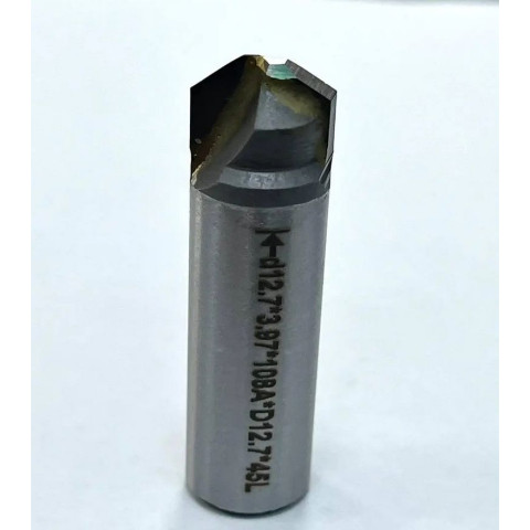 Composite panel bending cutter D12.7*d3.97*108°*L45
