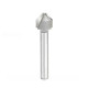 Composite panel bending milling cutter D6.35*d3.97*90°*L45