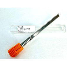 Milling cutter with straight blade 6*6*62*100