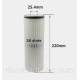 Sisal drum sanding brush D200 H220 #180