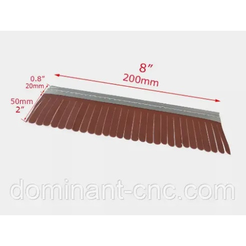 Sisal drum sanding brush D200 H220 #180