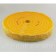 Muslin polishing pad 100 mm yellow