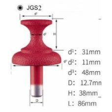 Diamond Emery Multi Arc Bit Type2