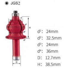 Diamond Emery Multi Arc Bit Type14