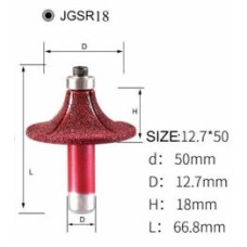 Diamond Emery Multi Arc Bit Type29
