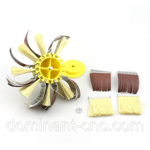 A set of petals for a sisal emery brush 18 pcs