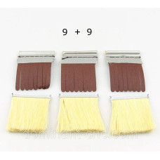 A set of petals for a sisal emery brush 18 pcs