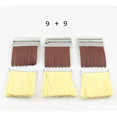 A set of petals for a sisal emery brush 18 pcs