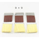 A set of petals for a sisal emery brush 18 pcs