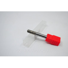 Diamond sintered spherical cutter D8*d8*l20*L75
