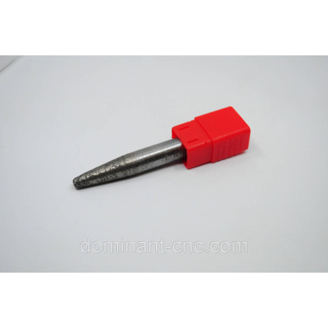 Фреза алмазная спеченная конусная D10*d4*l30*L80