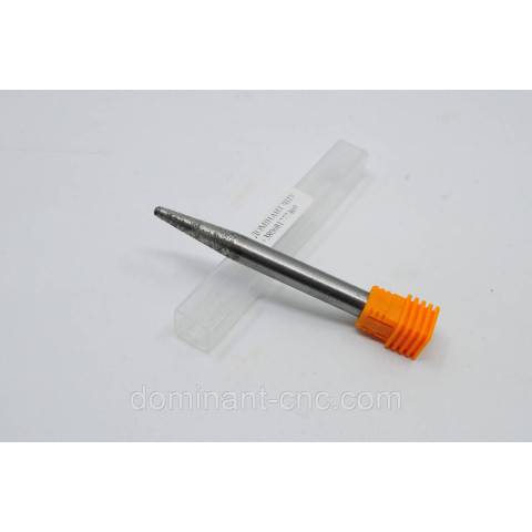 Фреза алмазная спеченная конусная D8*d4*l25*L75