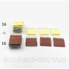 A set of petals for a sisal emery brush 32 pcs