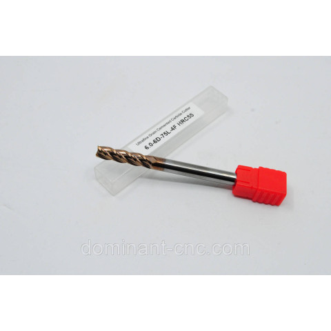 End mill 6*25*75*4f hrc55