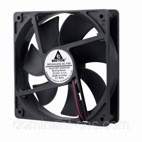 Fan (cooler) GDSTIME 120x120 mm with grate assembly