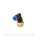 90° elbow fitting for oil systems. For tube 4 mm