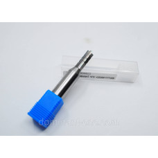 Cutter with straight knives D12.7*d8*22 3f with chipbreaker
