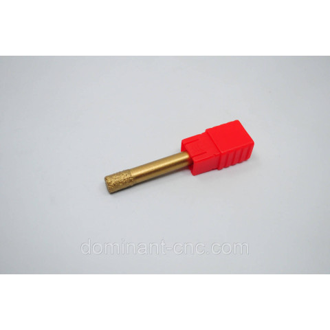 Фреза алмазная вакуумного напыления D10*d10*l20*L90
