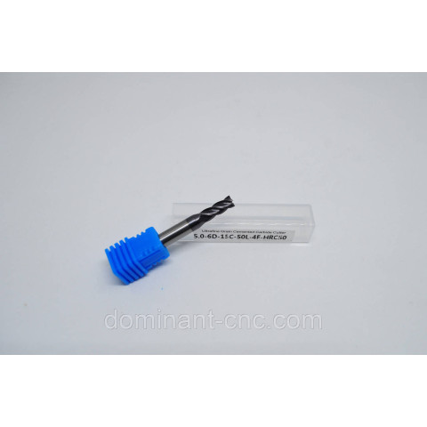 End mill D6*d5*l15*L50*4f HRC50