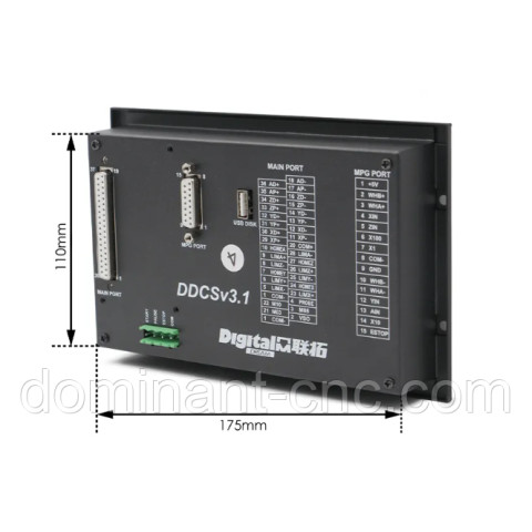 Autonomous controller DDCS V3.1, 4 control axes