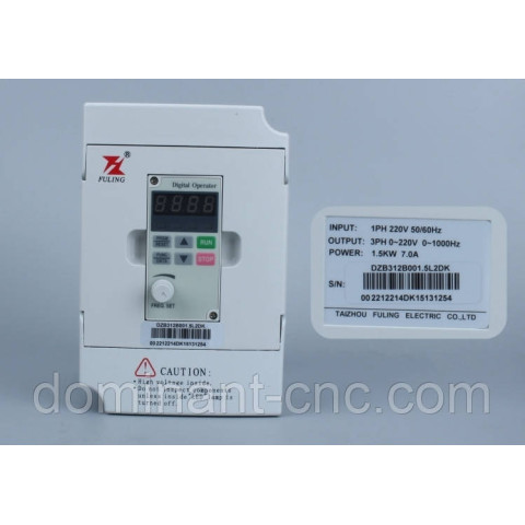 Инвертор VFD 1.5KW 220V