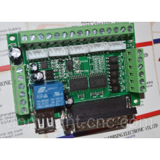 Interface board with optocoupler for 5 axes BL-MACH-V1.1