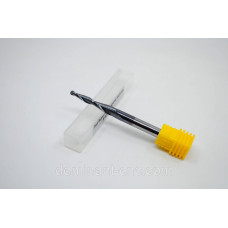Фреза конусная HRC55*R1.5*30.5C*6D*75L