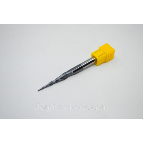 Фреза конусная HRC55*R0.5*30.5C*6D*75L