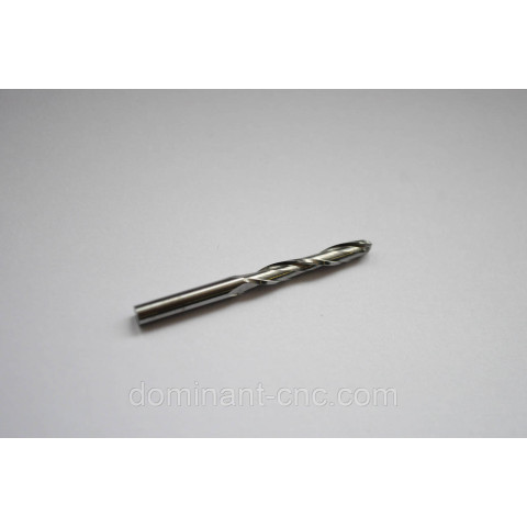 Mill end spherical 3.175*17*38