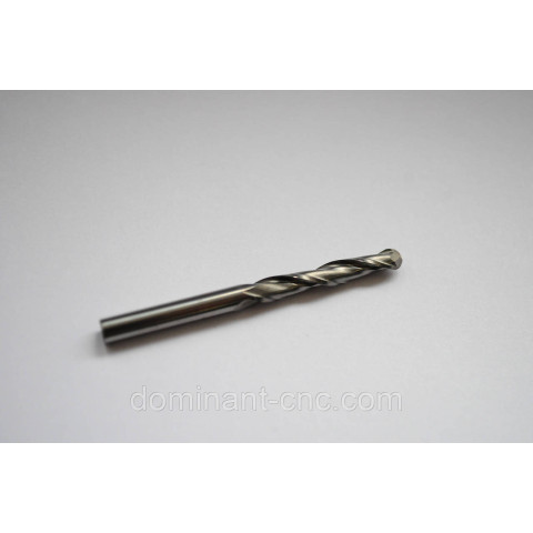 End mill spherical 4*25*45 Nano