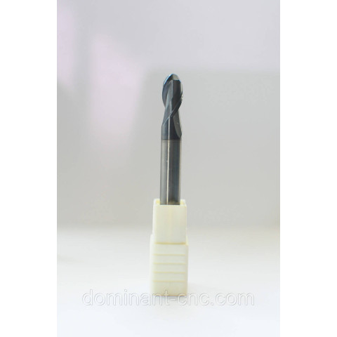 End mill spherical D8*R4*16*75