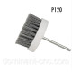 End grinding brush 120 with holder