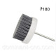 End grinding brush 180 with holder